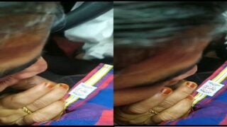 Mallu sex aunty blowjob husband friend